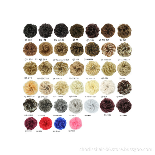 Factory Price Top Quality Chorliss For Black Women Explosive Chignon Synthetic Puff Drawstring Ponytail Chignon Bun Hair